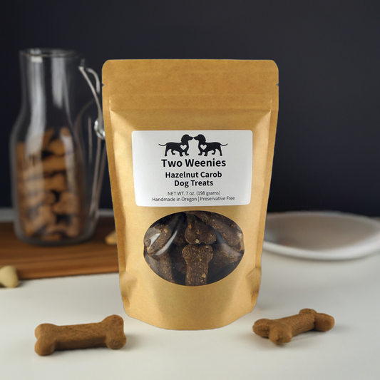 Two Weenies Hazelnut Carob Dog Treats (7oz)