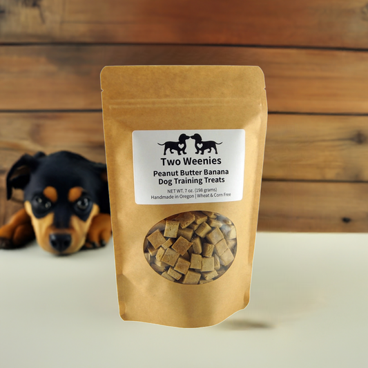 Two Weenies Peanut Butter And Banana Training Treats (7oz)